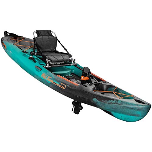 Old Town Sportsman Salty PDL 120 Pedal Fishing Kayak Photic Camo