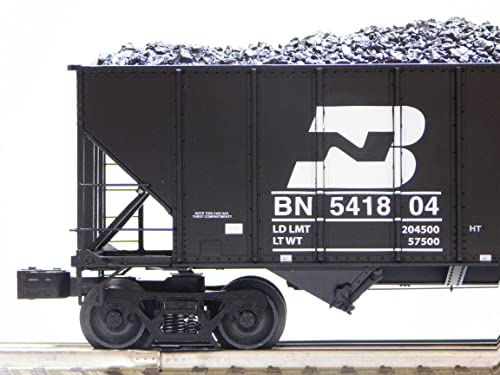 Lionel Burlington Northern 100 TON Hopper 2 Pack O Gauge Black
