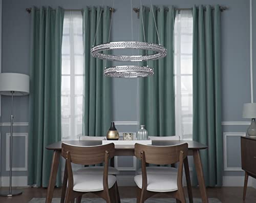 Maxim Eternity Pendant Light 1 Light 30 Inches Wide Silver
