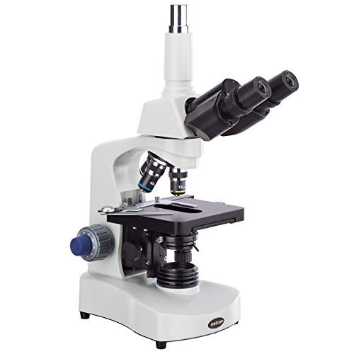 AmScope T340B Trinocular Compound Microscope 40X-2000X Magnification