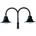 DABMAR LIGHTING GM626-VG-MT Powder Coated Cast Aluminum Post Top Light Fixture White
