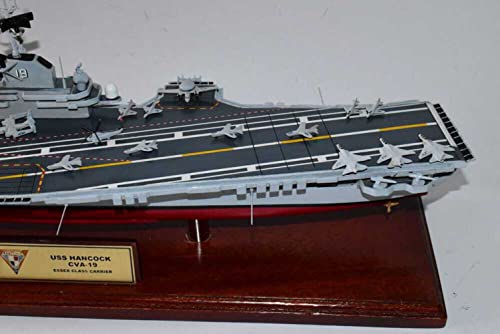 Squadron Nostalgia LLC USS Hancock CVA-19 Aircraft Carrier Scale Model 24 Inch Multicolor