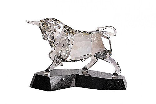 SWAROVSKI Bull Soulmate Collectible Doll Clear