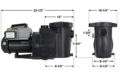 Pureline Rapids Inground Pool Pump PL2515 1.5 HP Variable Speed Premium Energy Efficiency