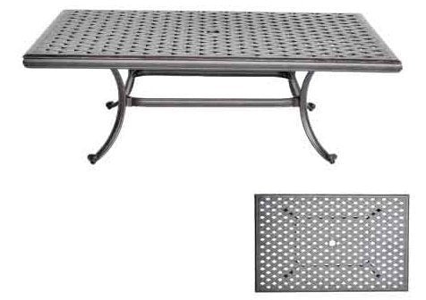 Patio Land Santa Anita Outdoor Patio 6pc Seating Group Dark Bronze