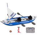 Sea Eagle 380X 12'6" Explorer Inflatable Kayak Blue
