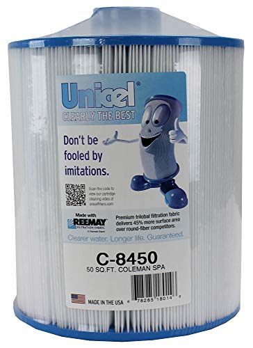 Unicel C-8450 Spa Replacement Cartridge Filter 50 Ft - 6-Pack