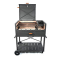 Ñuke Delta Gaucho Firebox Grill Authentic Argentine Outdoor Cooking Charcoal Black