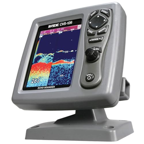 Si-Tex CVS-126 Fishfinder 5.7" 600W 50/200Khz Beige