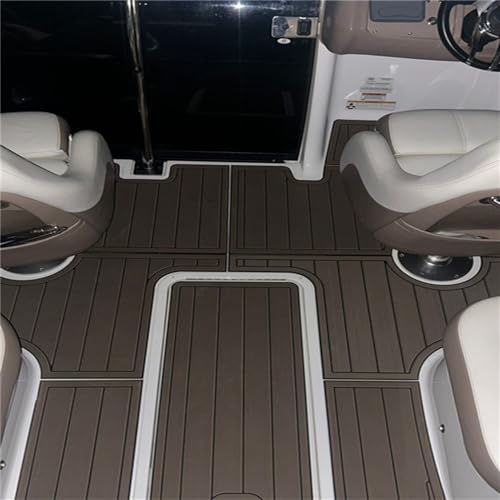 Algasan EVA Faux Teak Decking Floor Mat for 2012 Cobalt 243 - Various Color Options