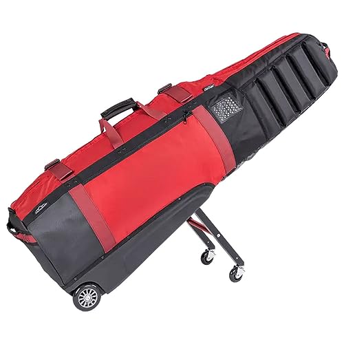 Sun Mountain 2024 Clubglider Meridian Travel Bag Red/Black/Port