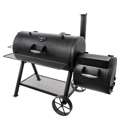 Oklahoma Joe's Longhorn Reverse Flow Offset Smoker Black