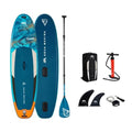 Windhike 10'6" Inflatable Paddle Board with Accessories Blue