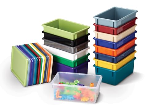Jonti-Craft 25 Cubbie-Tray Mobile Storage Yellow