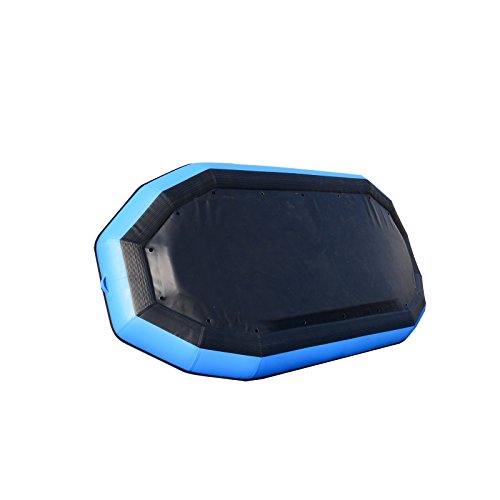 BRIS 1.2mm PVC 15ft Inflatable Blue Water River Raft