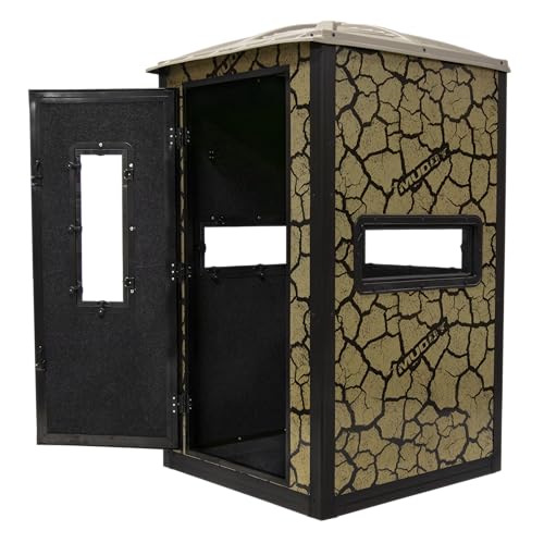 MUDDY Gunner Box Blind Steel Wall Cracked MUD CAMO Multi