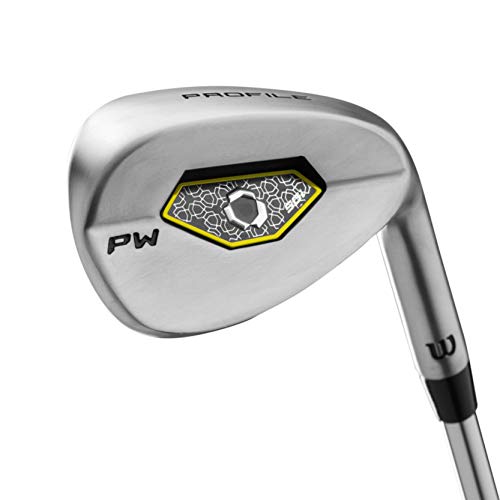 WILSON Golf Profile SGI Men's Complete Golf Set - Teen, Left Hand Yellow/Grey/Black
