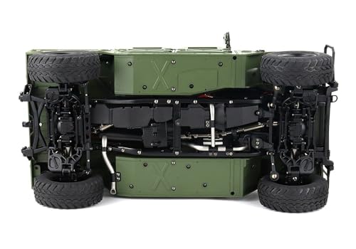 Integy HG-P408 1/10 4X4 RC Military H1 ARTR with 2.4GHz Remote, Sound & Light Upgrades