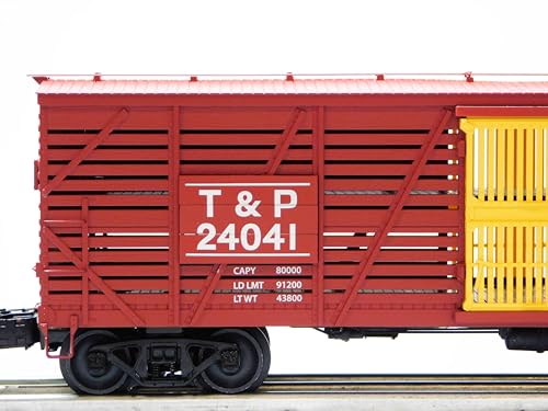 LIONEL TRAINS Vision LINE Texas & Pacific Sheep Stock 3-Car Set Multicolor