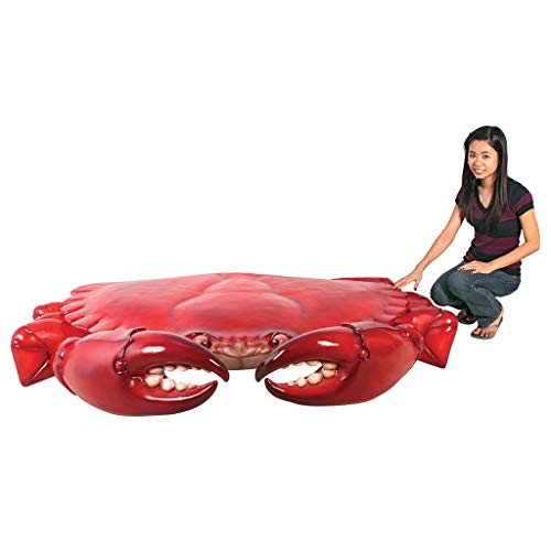 Design Toscano Fiberglass Giant King Crab Statue Full Color