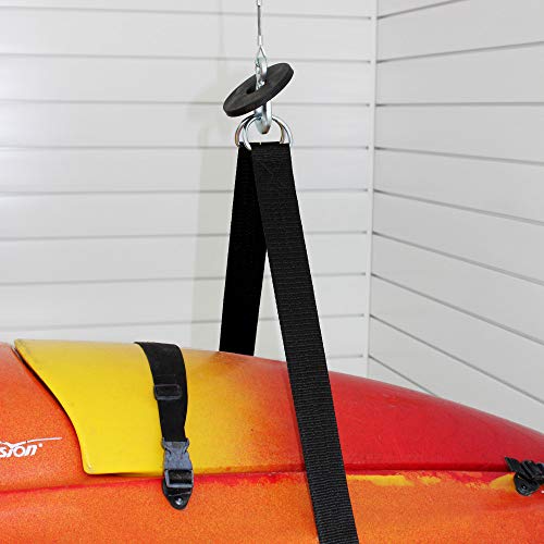 Garage Gator Dual Kayak and Canoe Lift Black