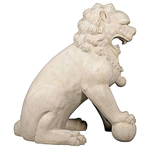 Design Toscano Male Foo Dog Antique Stone Finish