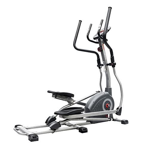 Sunny Health & Fitness Elite Smart Elliptical Cross Trainer Gray
