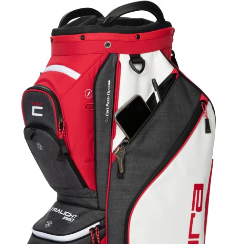COBRA Golf 2022 Ultralight Pro Cart Bag Ski Patrol-Black
