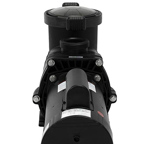 goodyusstore Energy-Efficient In-Ground Pool Pump 1.5hp Black