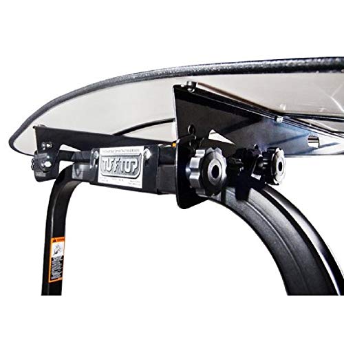 TUFF TOP XLR-52 Canopy for Tractors and Mowers, High-Density Thermoplastic, Sun & UV Protection, 48" x 52", Orange