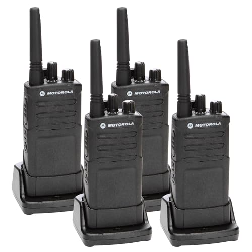 Motorola Solutions RMU2080 On-Site Rugged Two-Way Business Radio 4-Pack Black