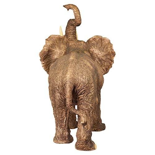 Design Toscano Triumphant Entry Elephant Sculpture Full Color