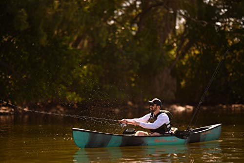 Old Town Sportsman Discovery Solo 119 Fishing Canoe Ember Camo