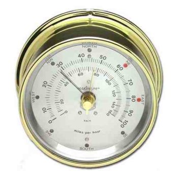 MaXimum Maestro Wind Speed & Direction Monitor Brass