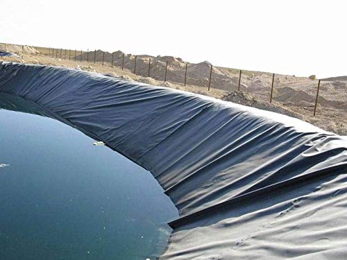 AmericanTilapia 40x60 Pond Liner Waterproof Industrial Grade Tarp