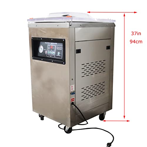 INTSUPERMAI Single Chamber Vacuum Packaging Machine 110V Off-White