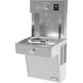 Halsey Taylor Wall Mounted ADA Outdoor Rated Bottle Filler Fountain Combo Stainless Steel