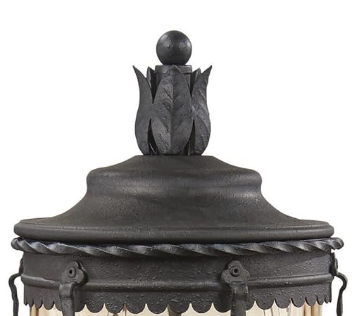 Minka Lavery European Influence Three Light Post Mount Mallorca Collection Bronze
