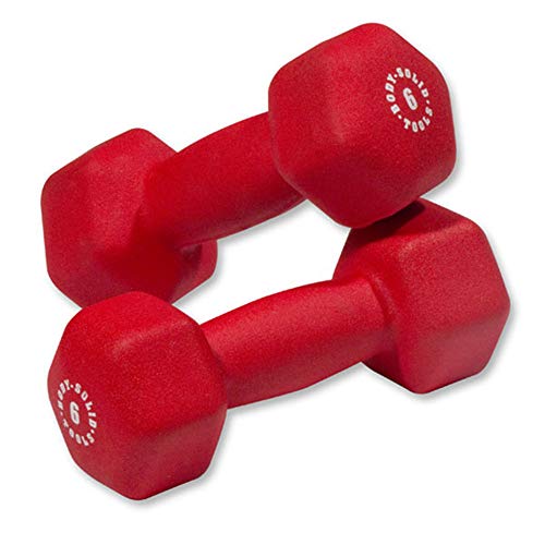 Body-Solid Vinyl Dumbbell Set Complete Set