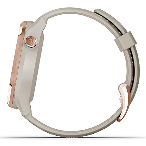 PlayBetter Garmin Approach S42 Women's Golf GPS Watch Rose Gold/Light Sand