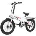 Gotrax R1 20" Folding Electric Bike 40 Miles Range 48V 350W White