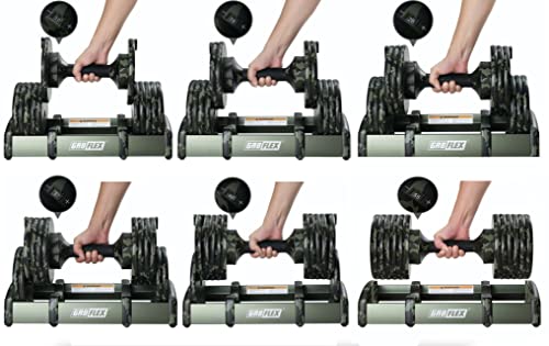 GR8FLEX Adjustable Dumbbell - Military Training Tech Model