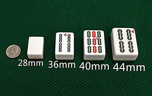 usamjtable Folding Automatic Mahjong Table with 144 Tiles and Cloth Cover