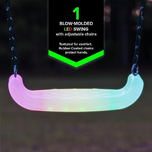 Sportspower Patriot Metal Swing Set Silver/Green