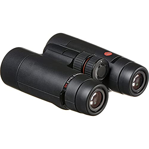 Leica 10x42 Ultravid HD-Plus Binoculars Black with Backpack, Monopod, Cleaning Set, Cap Keepers, Neck Strap