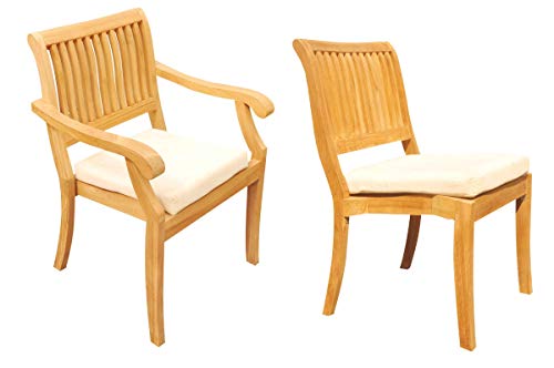 WholesaleTeakFurniture Grade-A Teak Wood 10 Seater Dining Set Teak