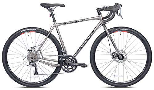 Giordano Trieste Gravel Bike 700c Small Gray