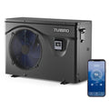 TURBRO Beluga Series 50,000 BTU Pool Heat Pump WiFi Timer Black