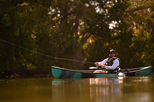Old Town Sportsman Discovery Solo 119 Fishing Canoe Ember Camo