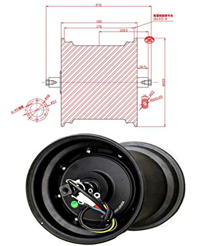 JJ Boom Electric Motorcycle Hub Motor 60V/72V